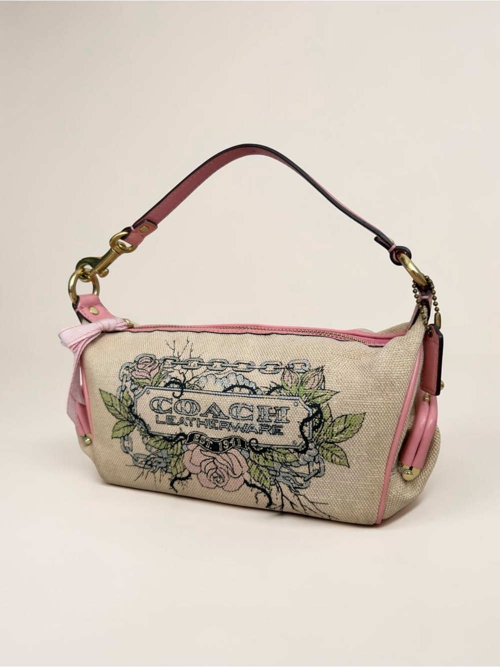 Coach Poppy Kisslock Bag Tattoo Collection - Picture 3 of 13